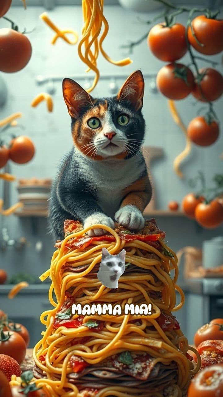 The Absurd World of MAMMA MIA CORAMURO SCENDIIII