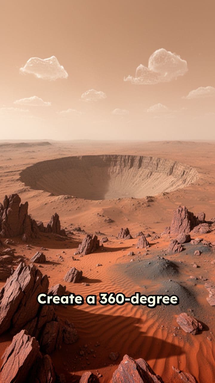 Chai Shack on Mars Panorama