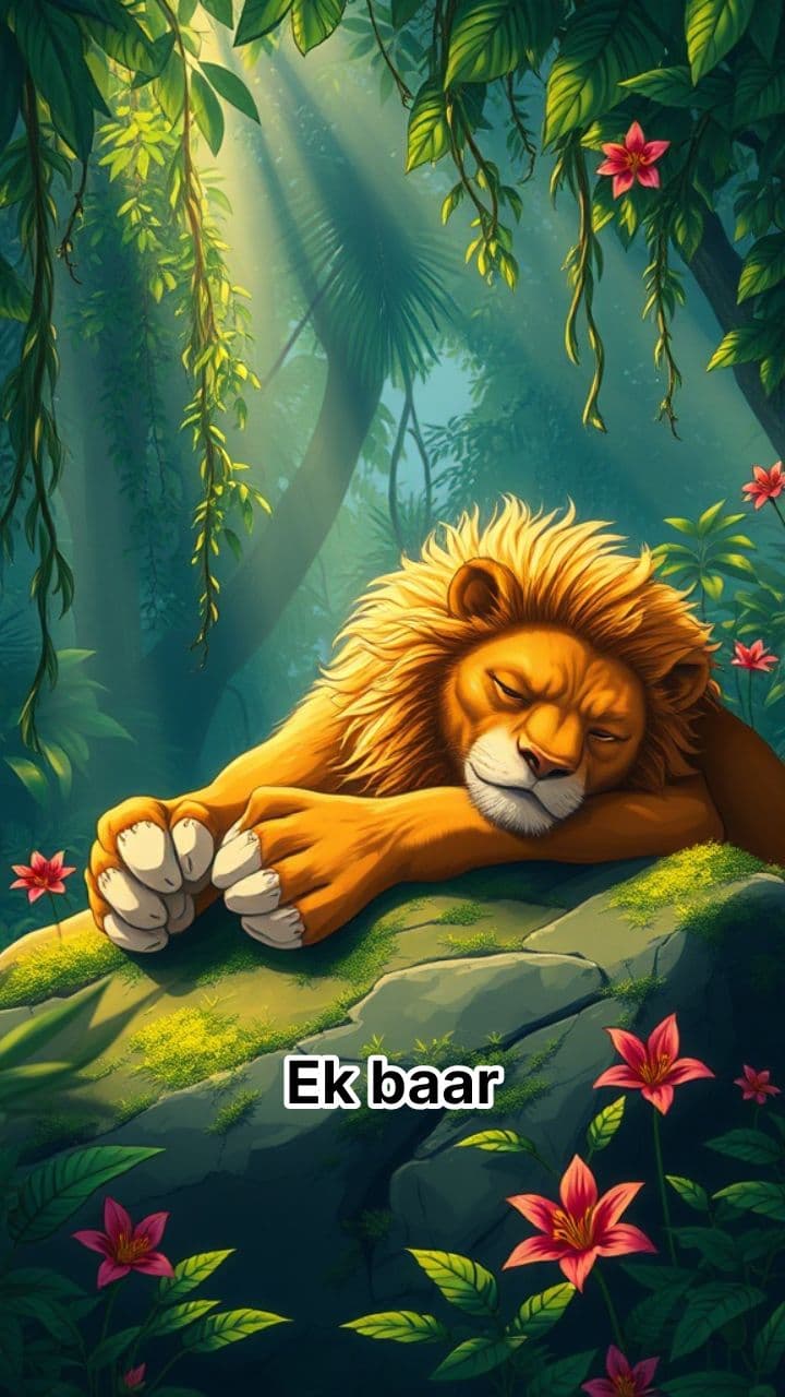 Sher aur Chunti ki Seekh