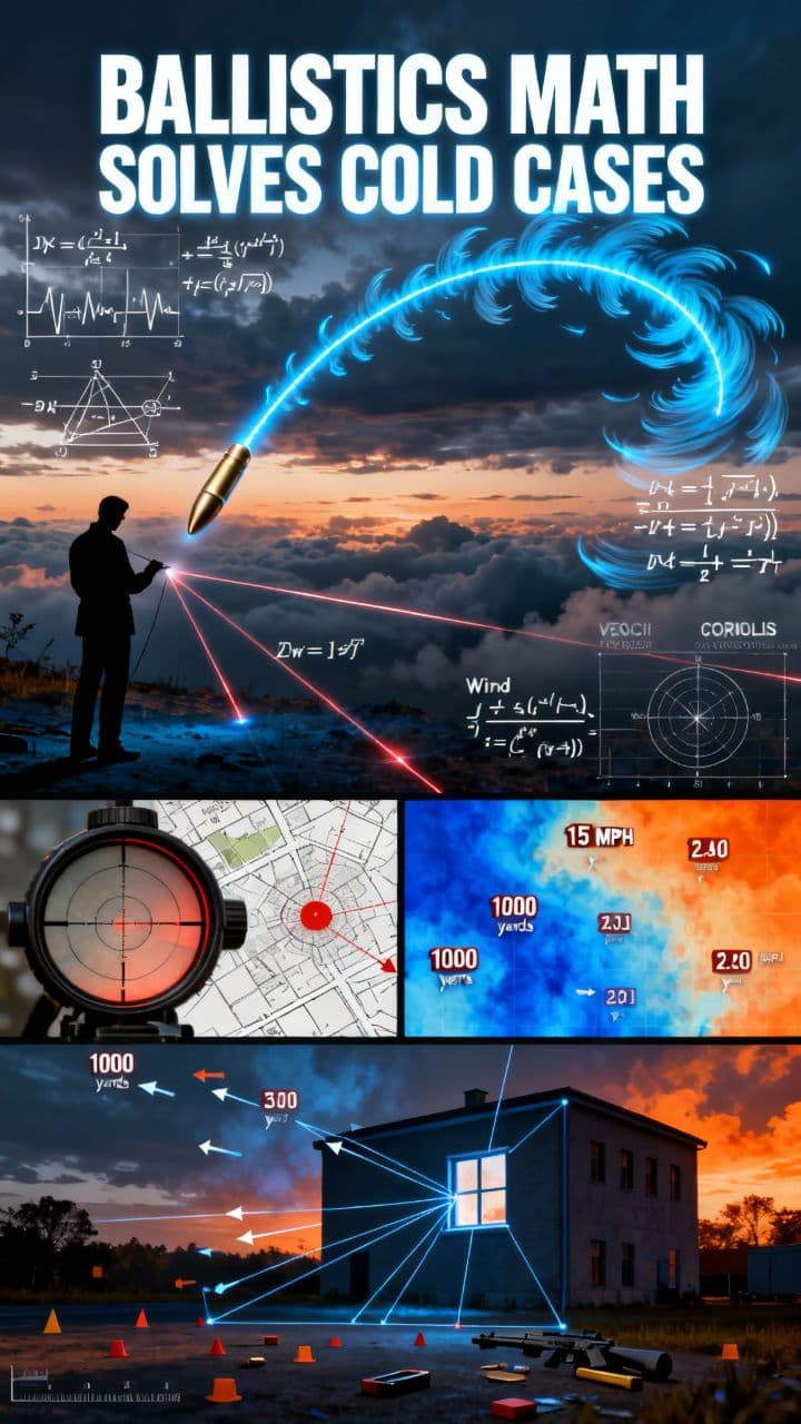 Ballistics Math Solves Cold Cases