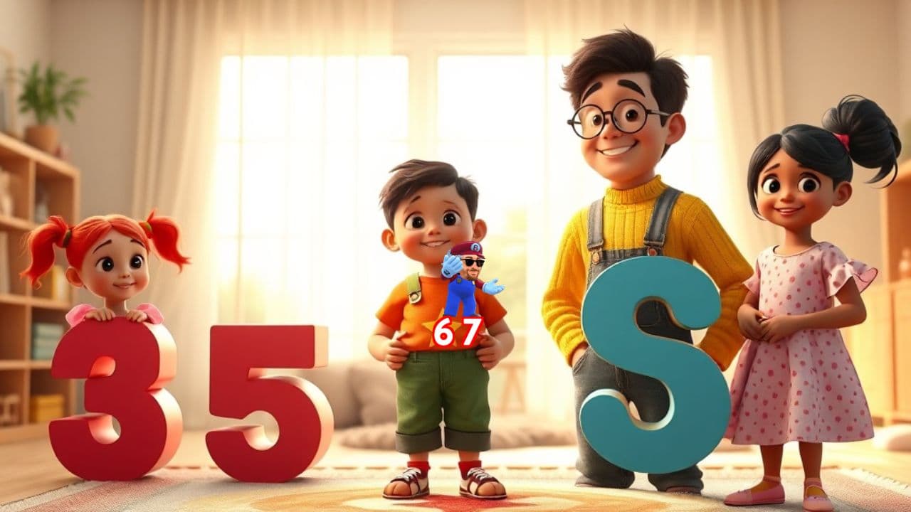 شمارش و رنگ‌ها و شکل‌ها