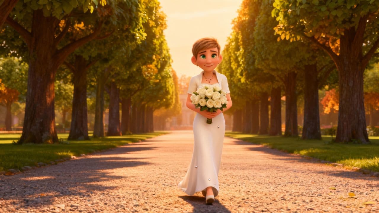 #7026-A Golden Moment in Parc de Sceaux