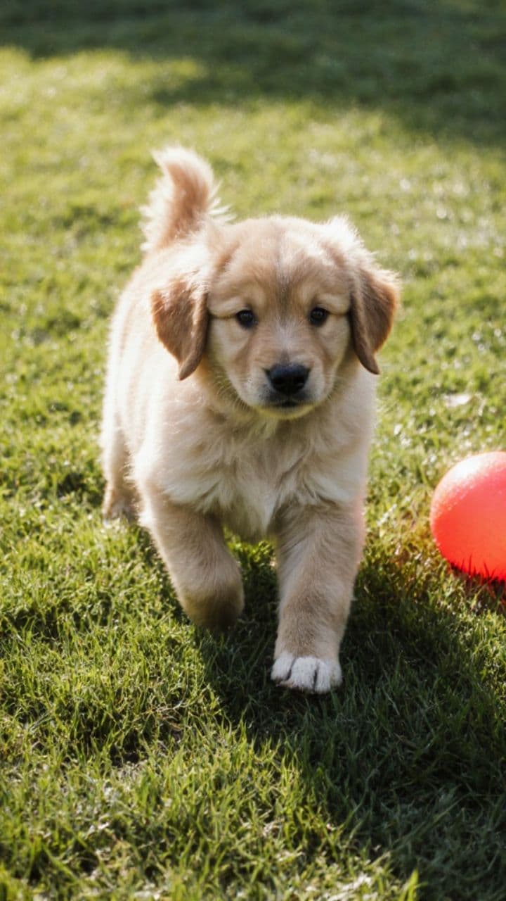 Joyful Puppy Playtime