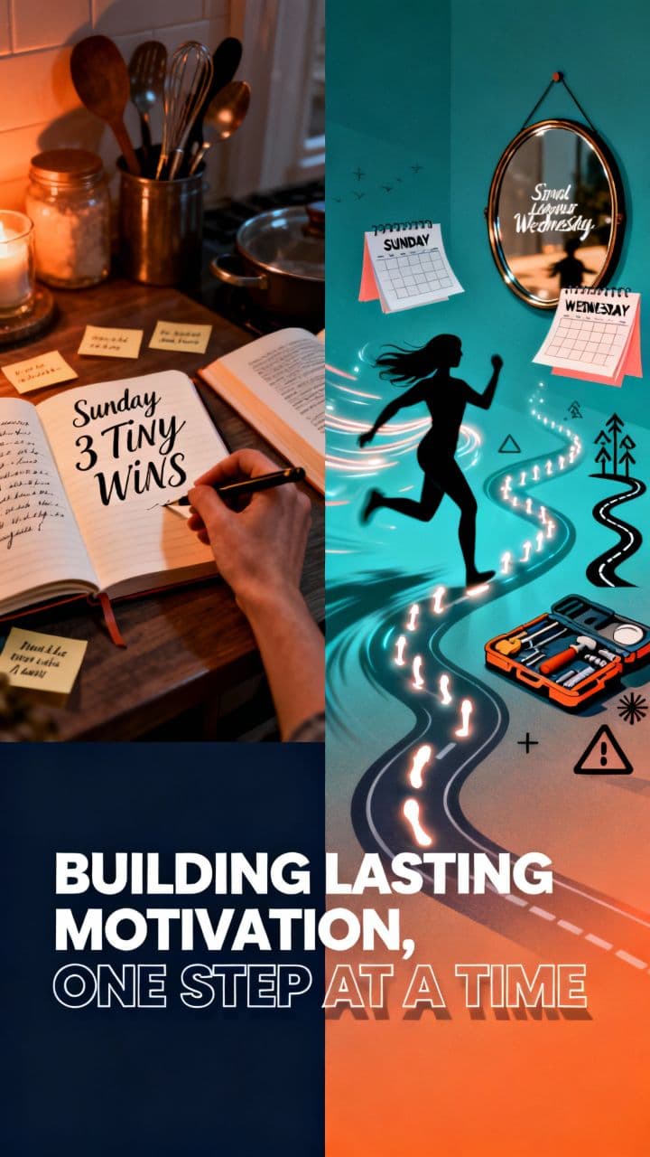 Building Lasting Motivation, One Step at a Time