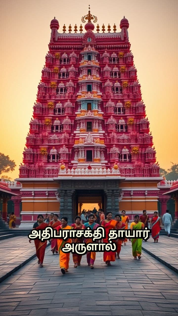 Melmaruvathur Om Sakthi Temple History