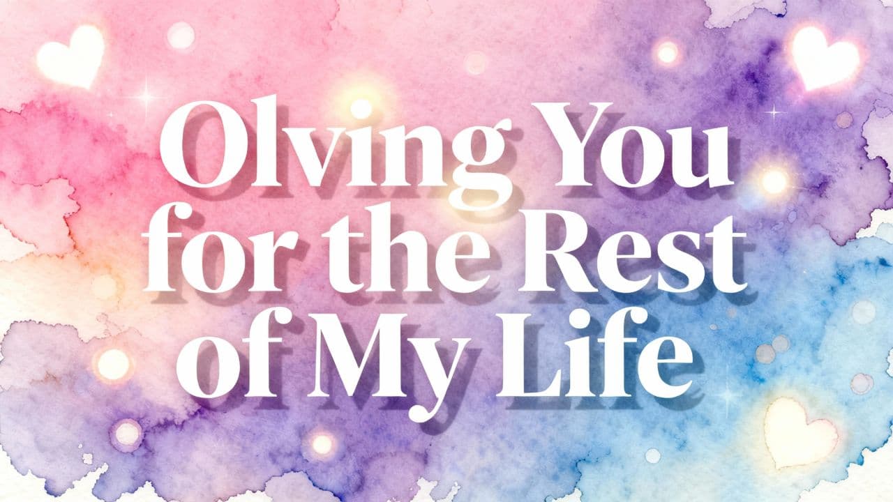 Loving You for the Rest of My Life