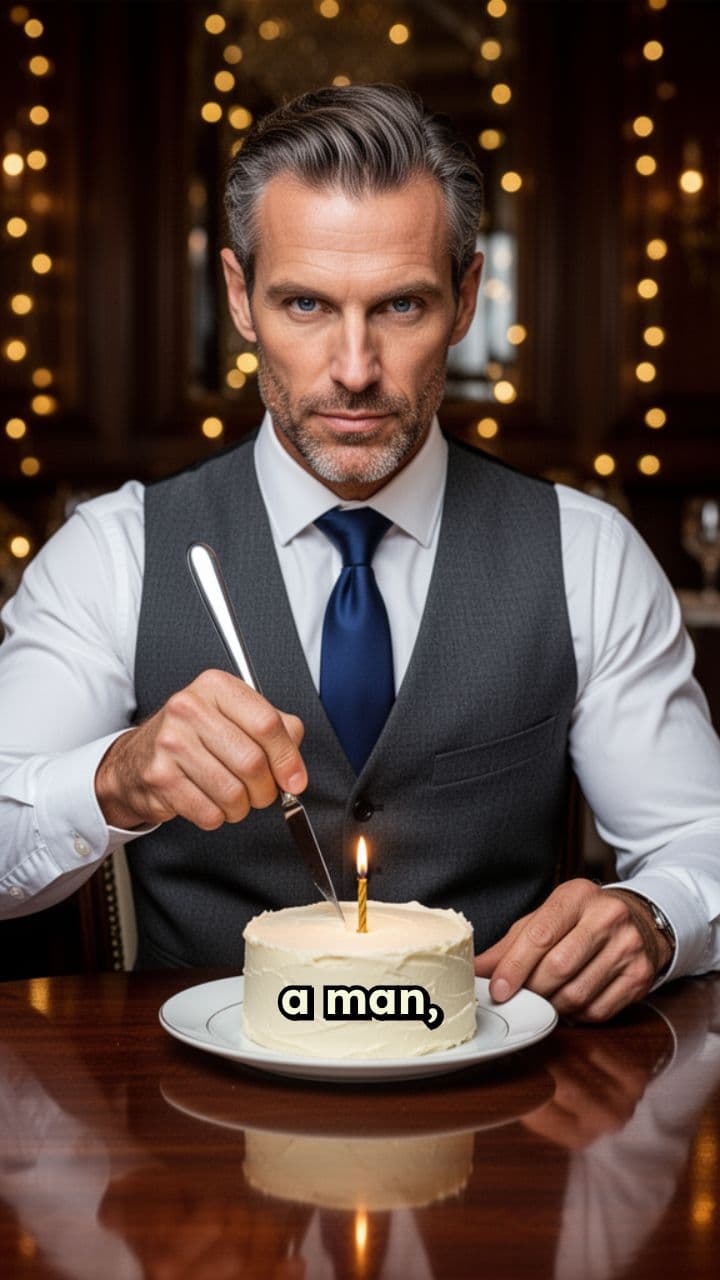 Knife-Sliding Cake Cutting Moment