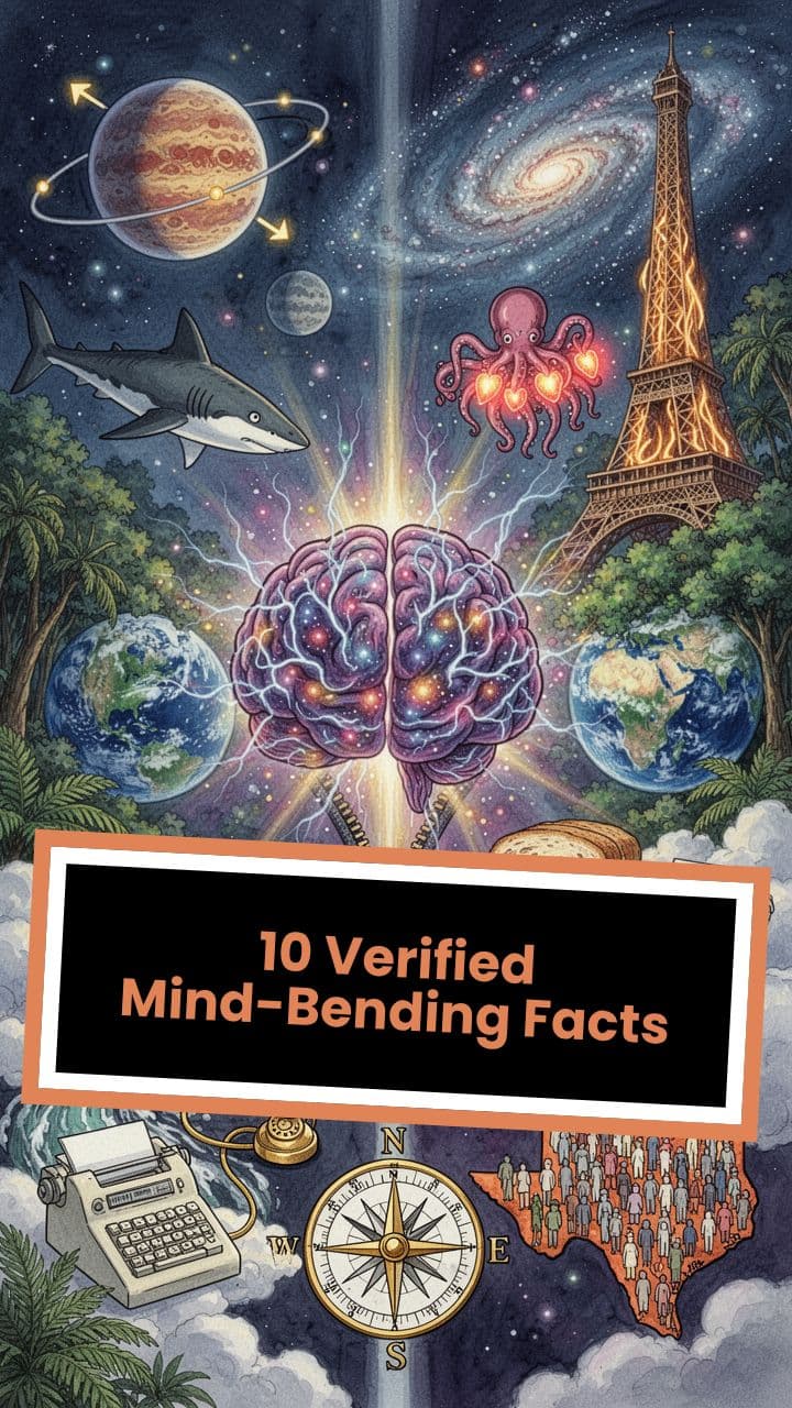10 Verified Mind-Bending Facts