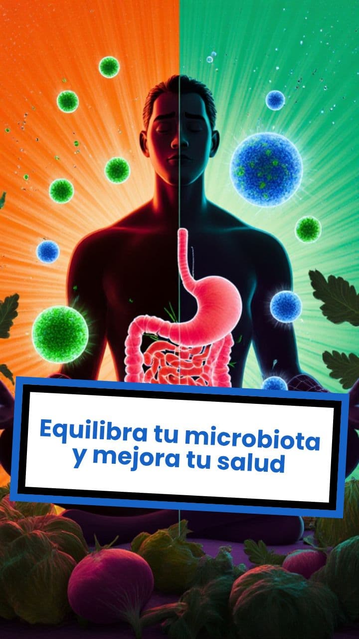 Equilibra tu microbiota y mejora tu salud