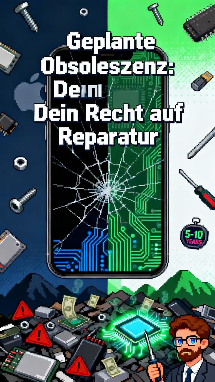 Geplante Obsoleszenz: Dein Recht auf Reparatur