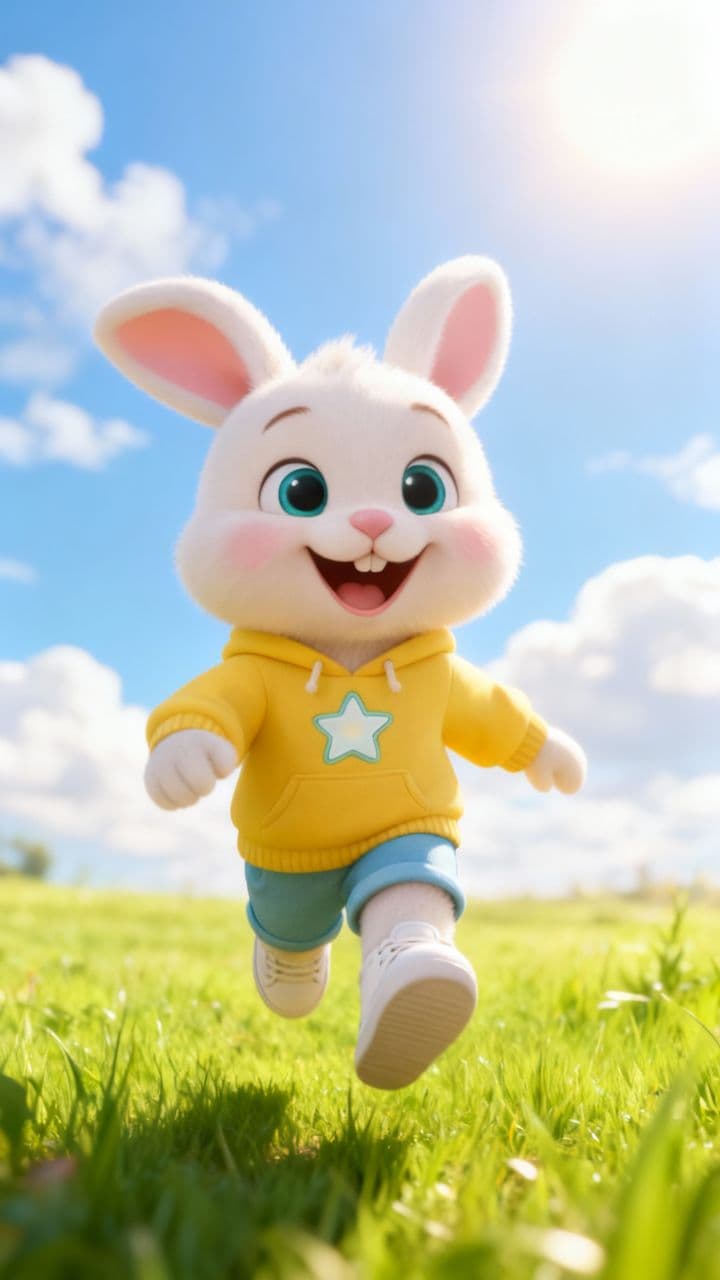 Kinder Bunny's Happy Dance