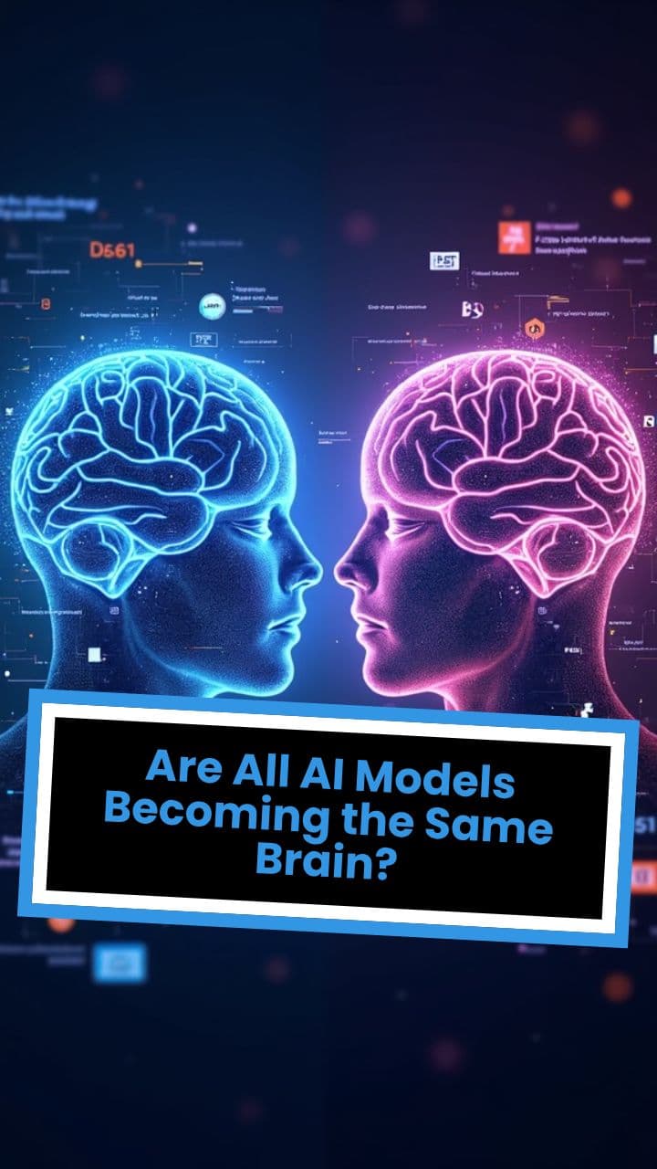 Are All AI Models Becoming the Same Brain?