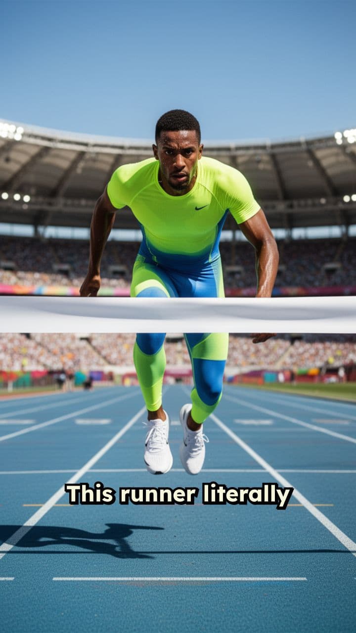 Airborne Sprint Steals Gold