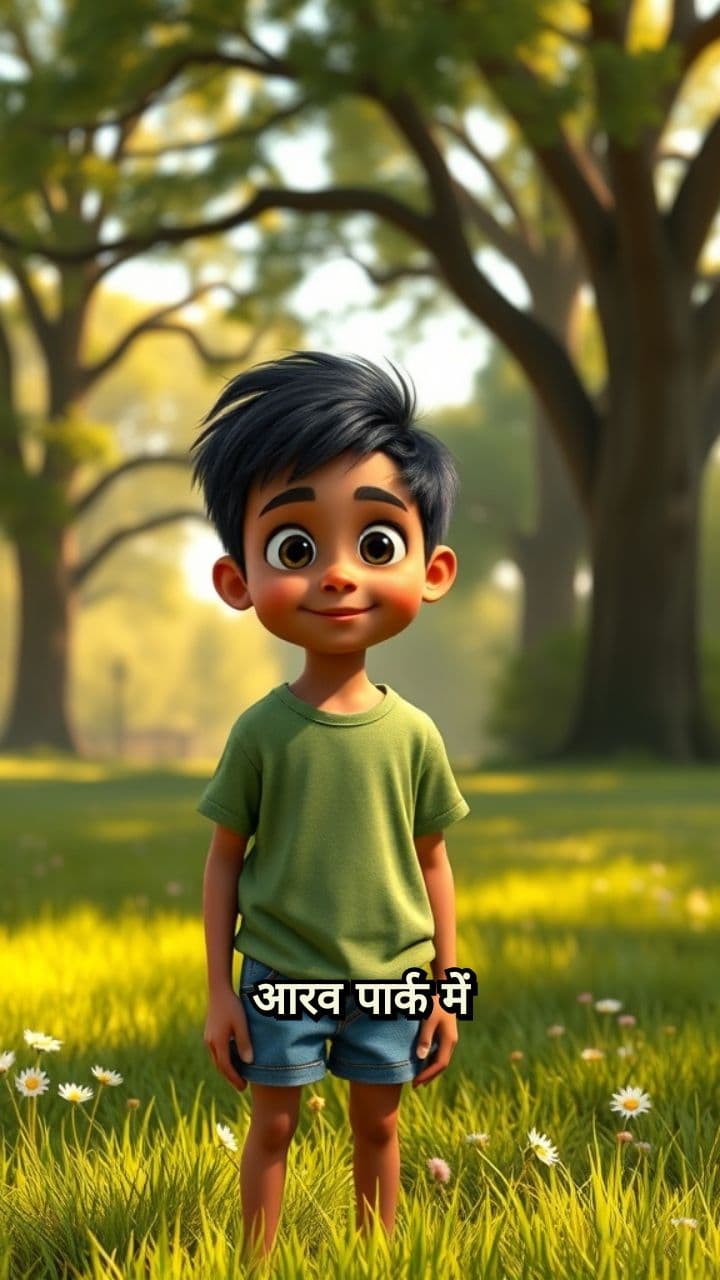 Aarav and the Mysterious Red Balloon