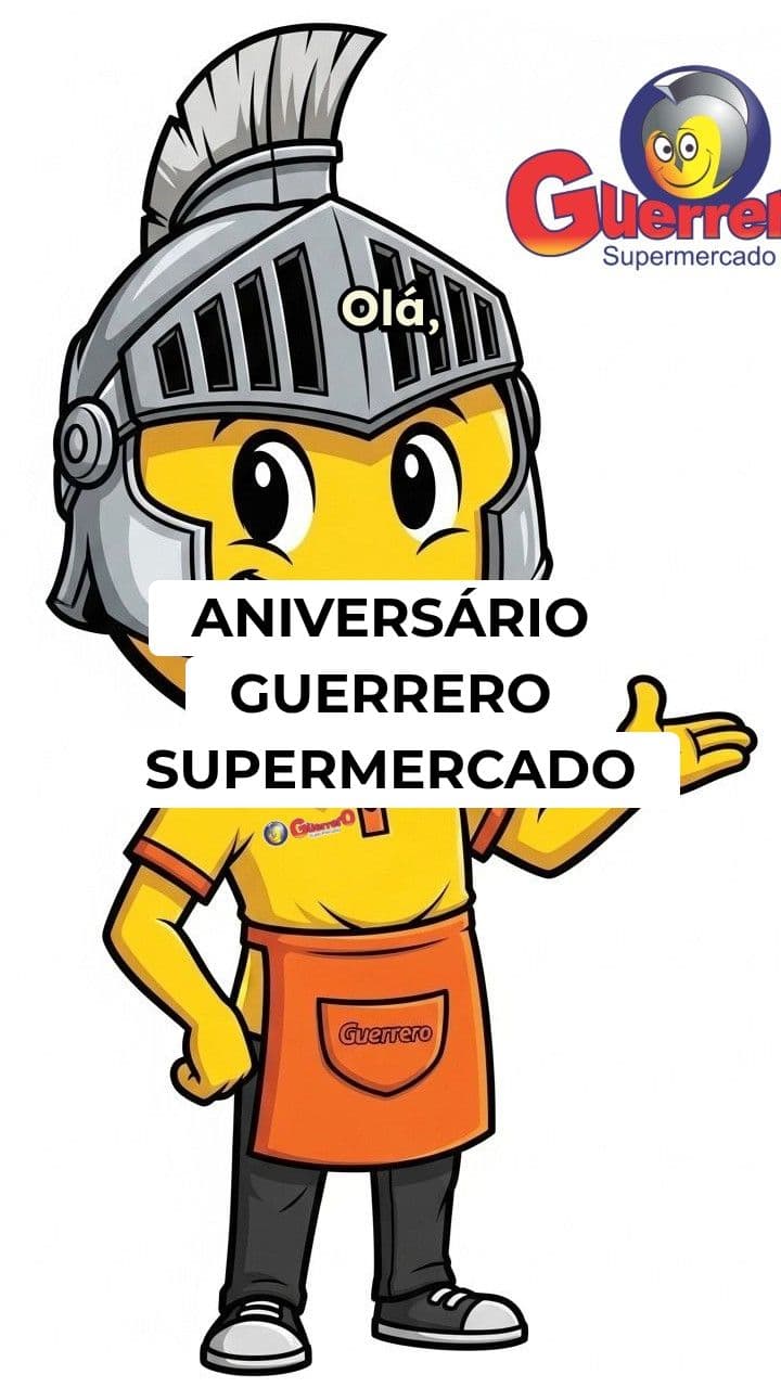 Aniversário Guerrero Supermercado