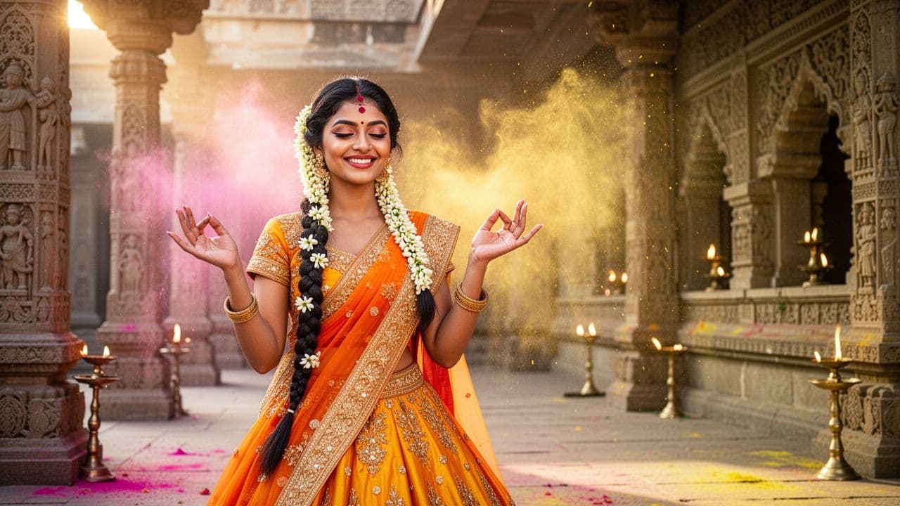 मोहन के रंग में नाची