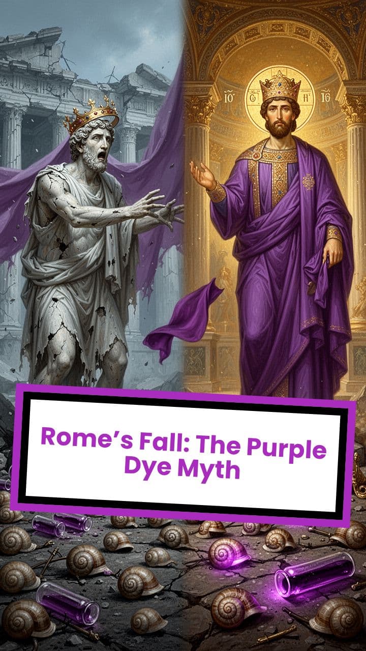 Rome’s Fall: The Purple Dye Myth
