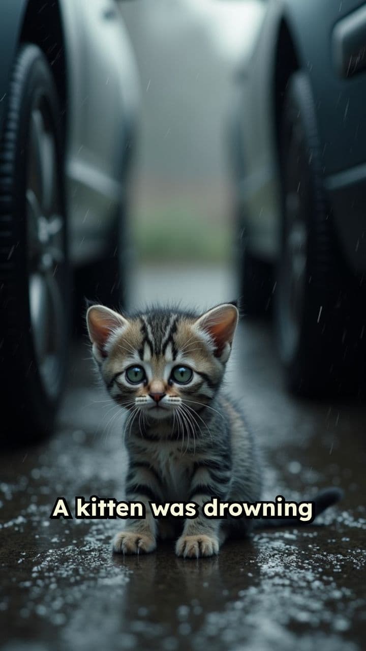 A Heroic Rescue in the Rain