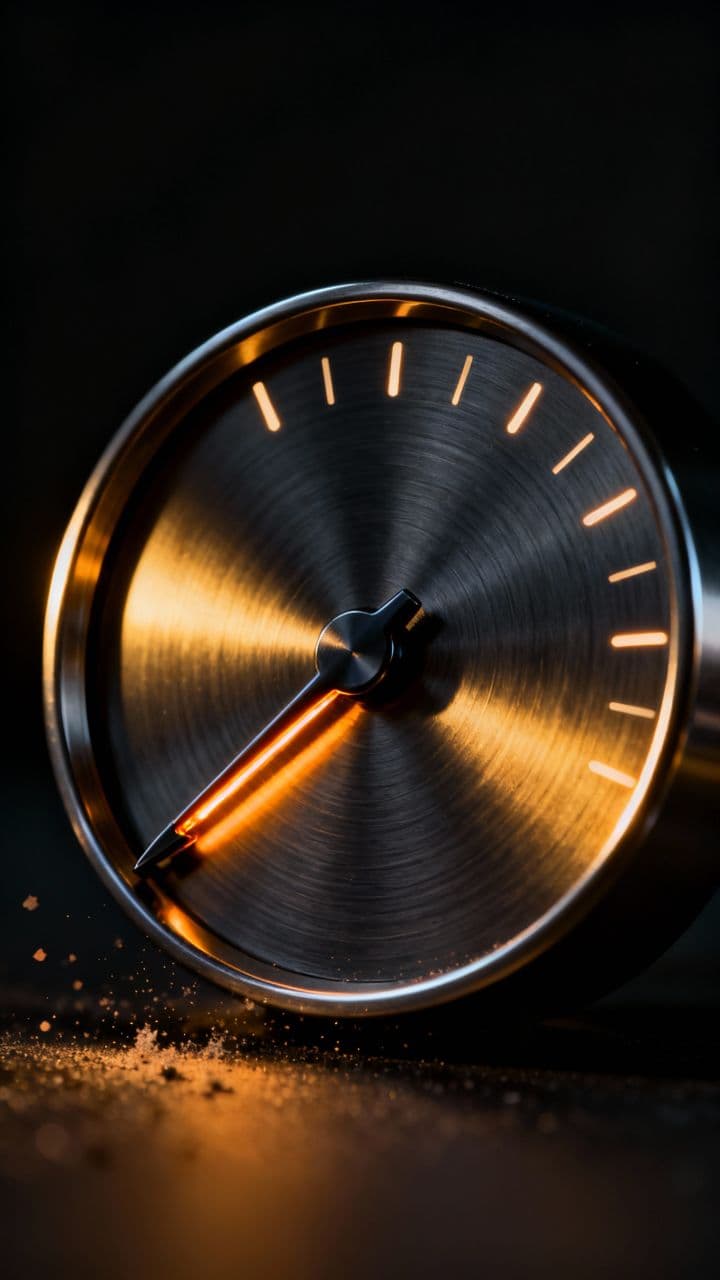 Minimalist Fuel Gauge Filling