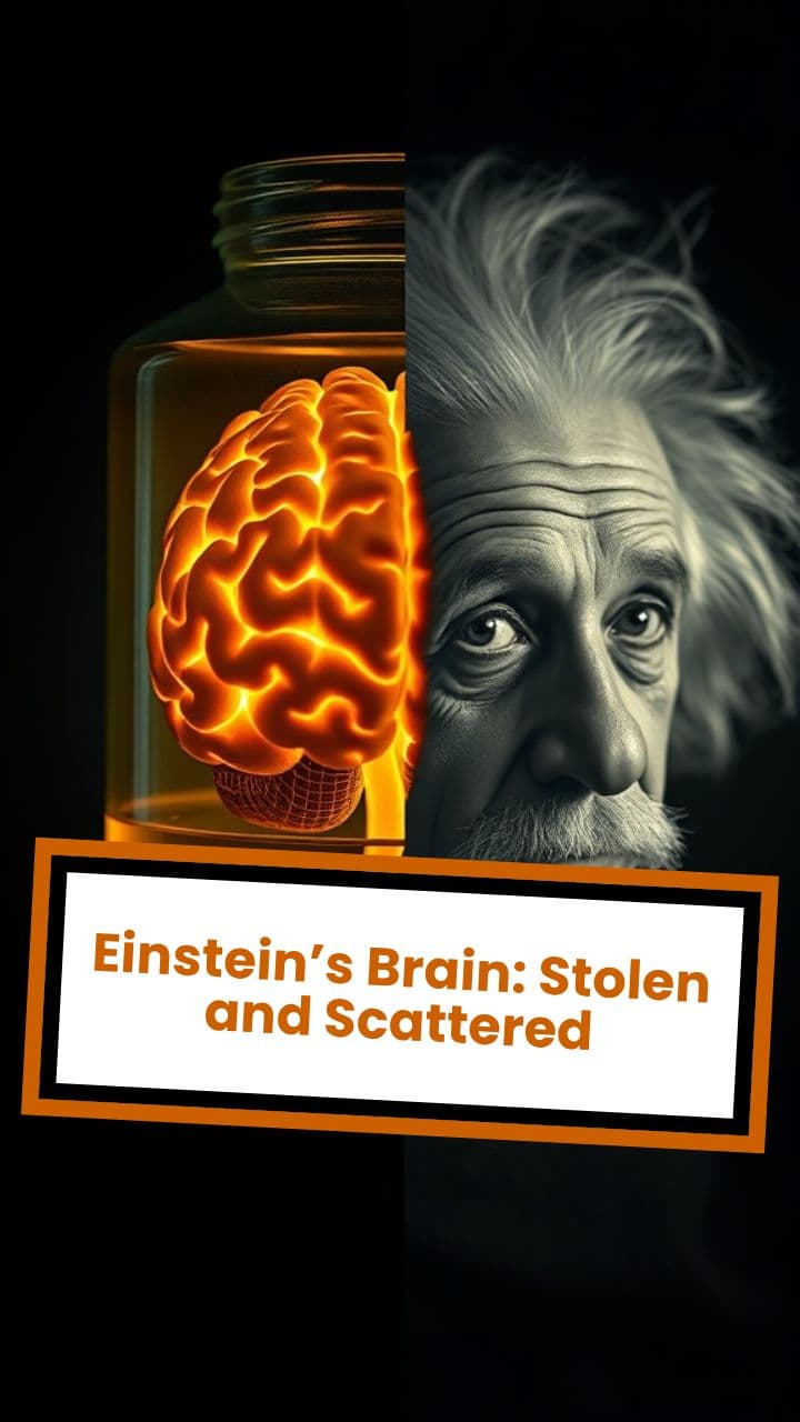 Einstein’s Brain: Stolen and Scattered