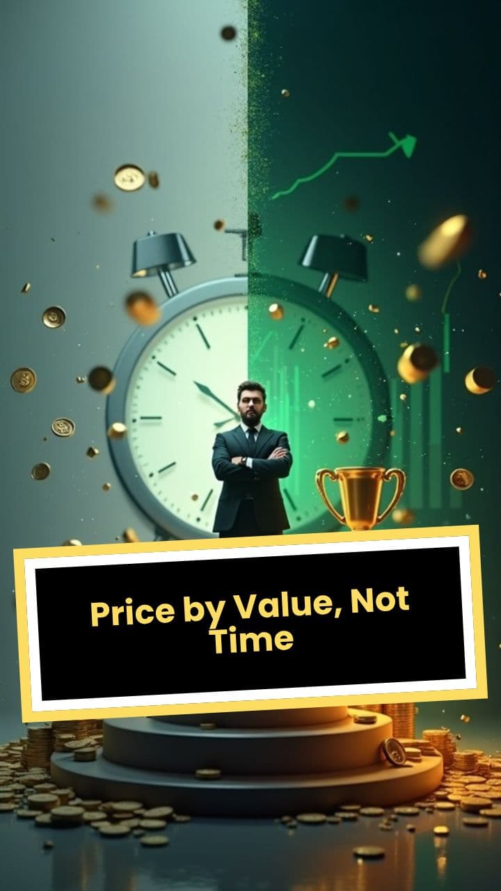 Price by Value, Not Time