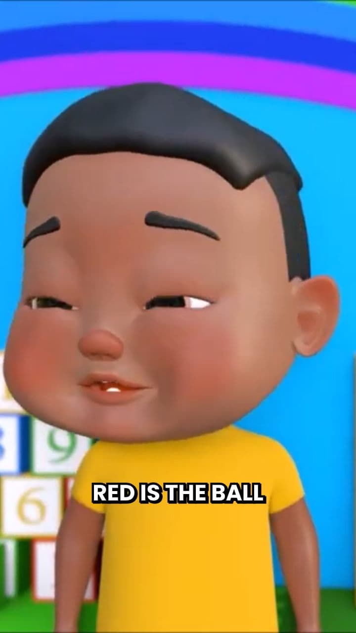 Learning Colors with Bouncing Balls