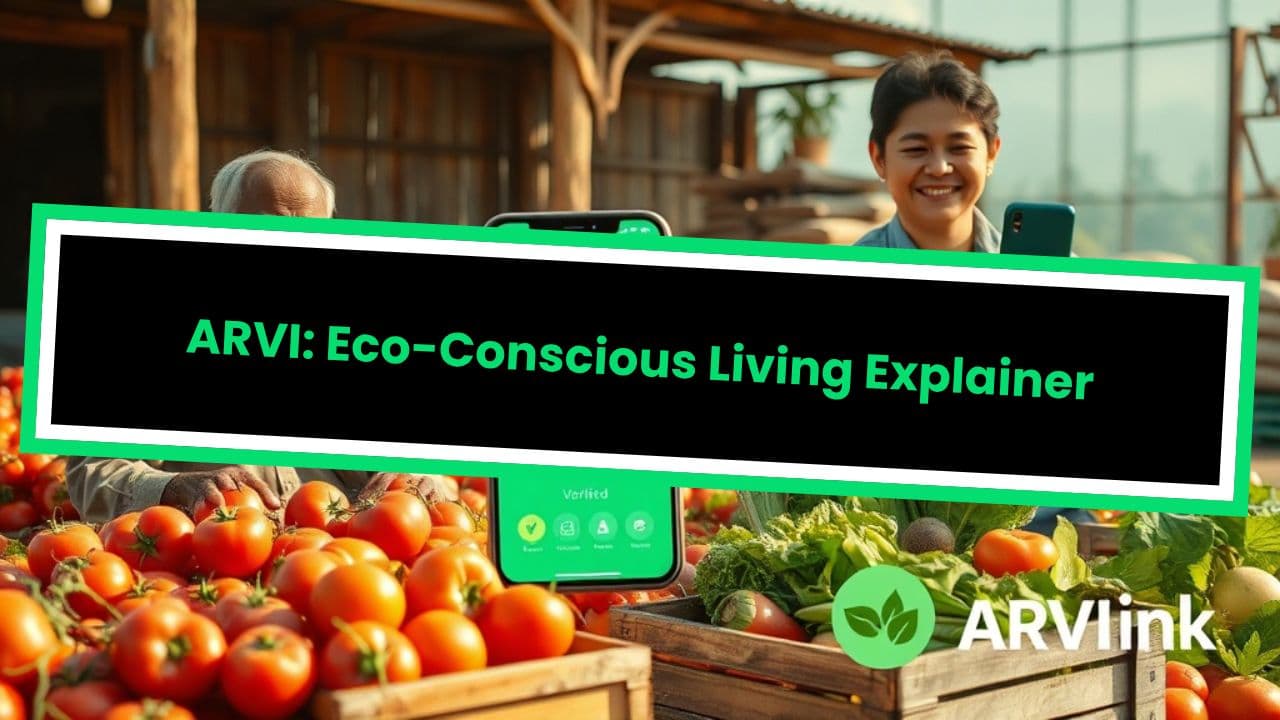 ARVI: Eco-Conscious Living Explainer