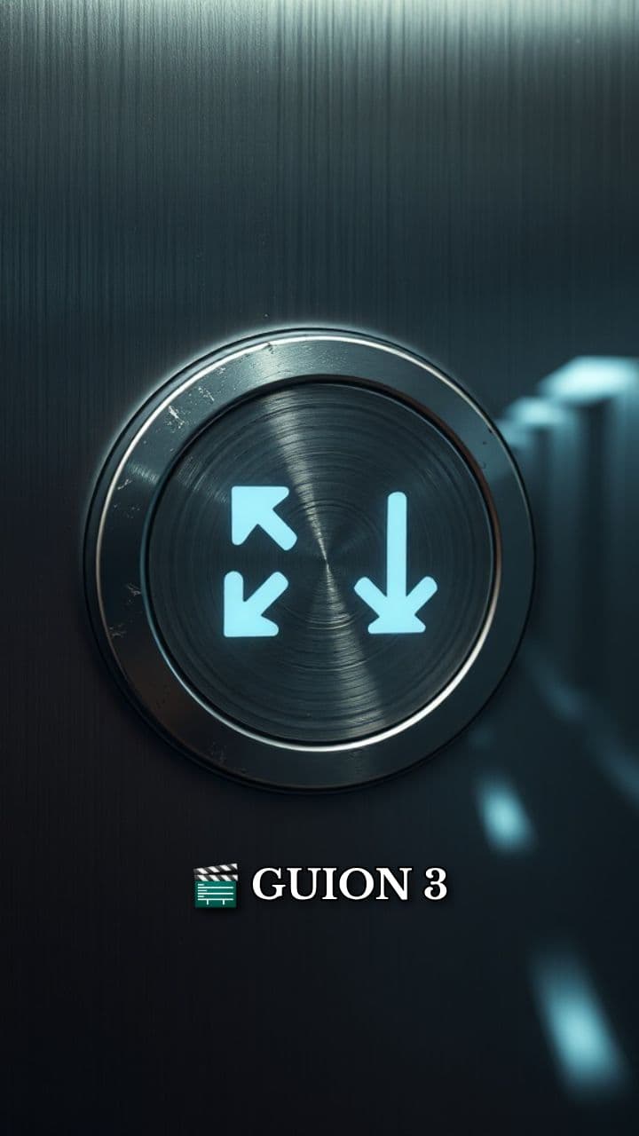 El botón falso del elevador