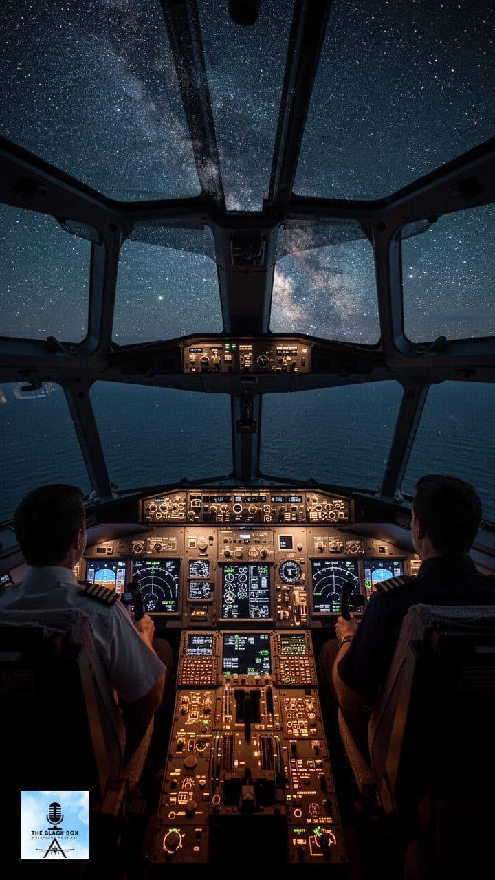 Blue Hydraulic Failure Over the Atlantic