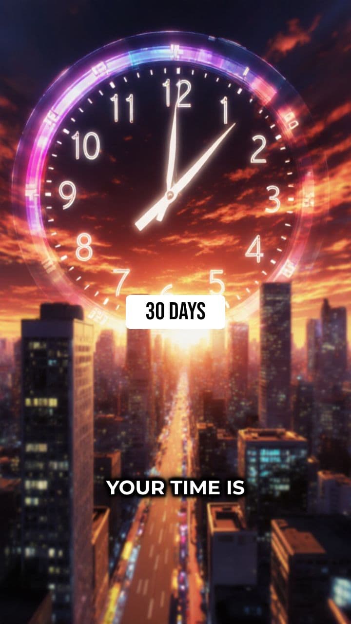 Time Runs. You Don't.