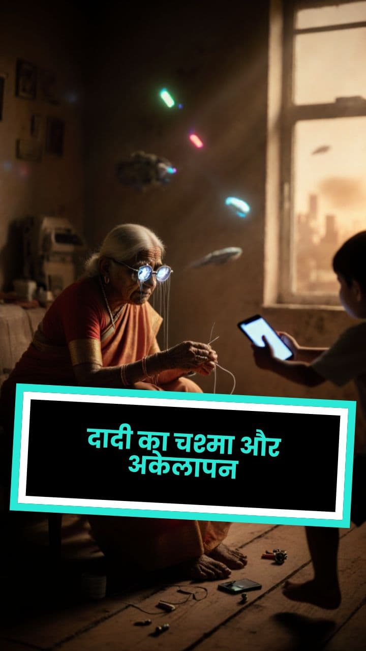 दादी का चश्मा और अकेलापन