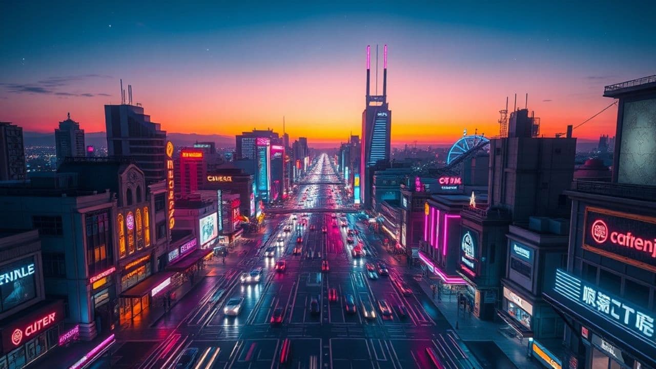 चमकती रात और फिल्मों का जादू