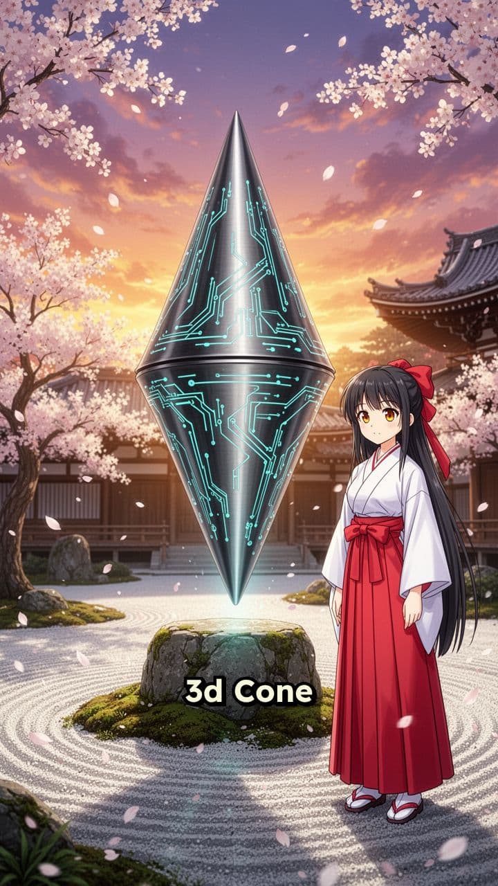 3d Cone