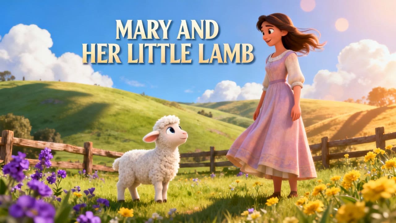 Mary and Her Little Lamb