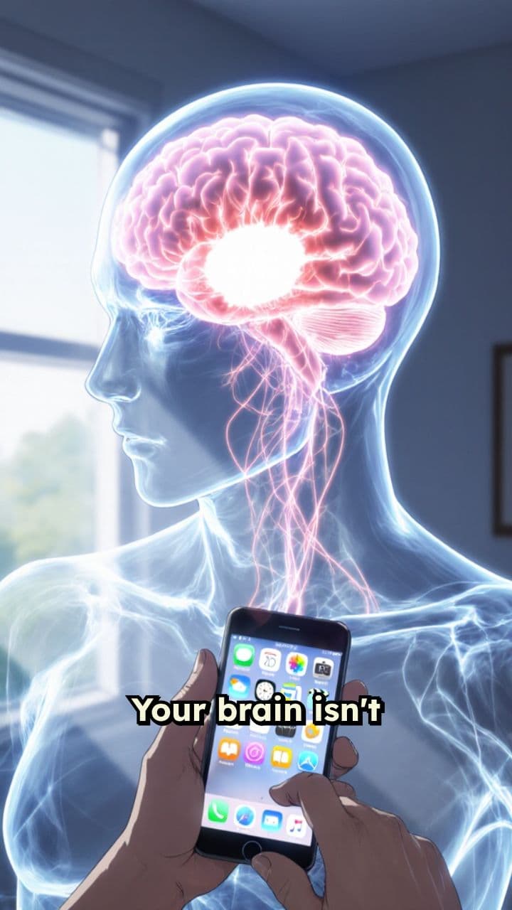 Brain Shrinkage from Digital Distraction