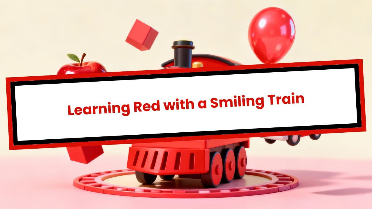 Learning Red with a Smiling Train