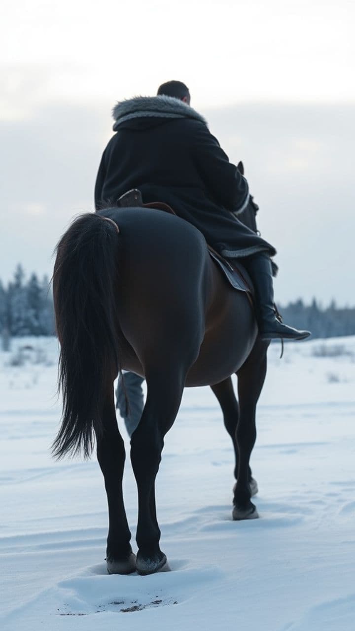 Зимняя сказка в лесу