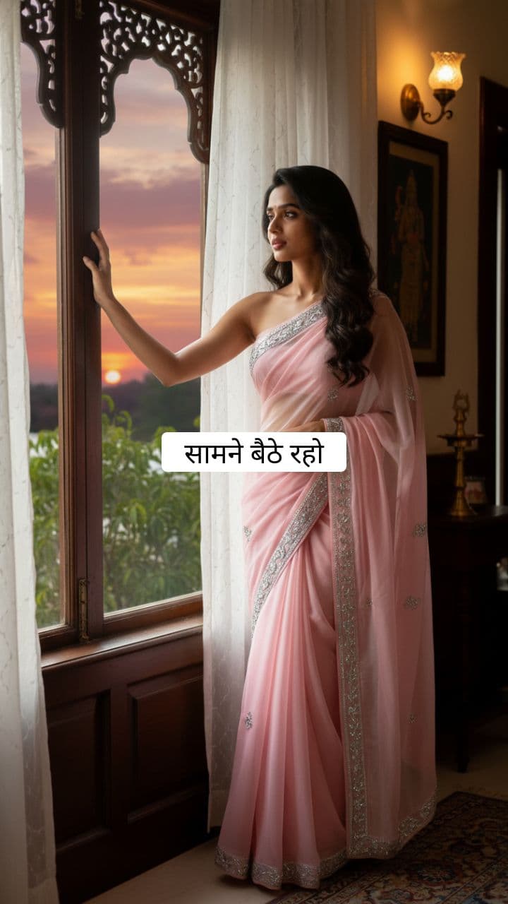 Saamne Baithe Raho - A Visual Poem