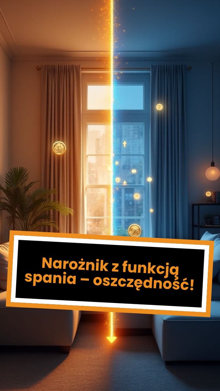 Narożnik z funkcją spania – oszczędność!