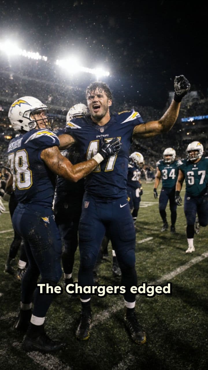 Chargers Edge Eagles in Overtime Thriller