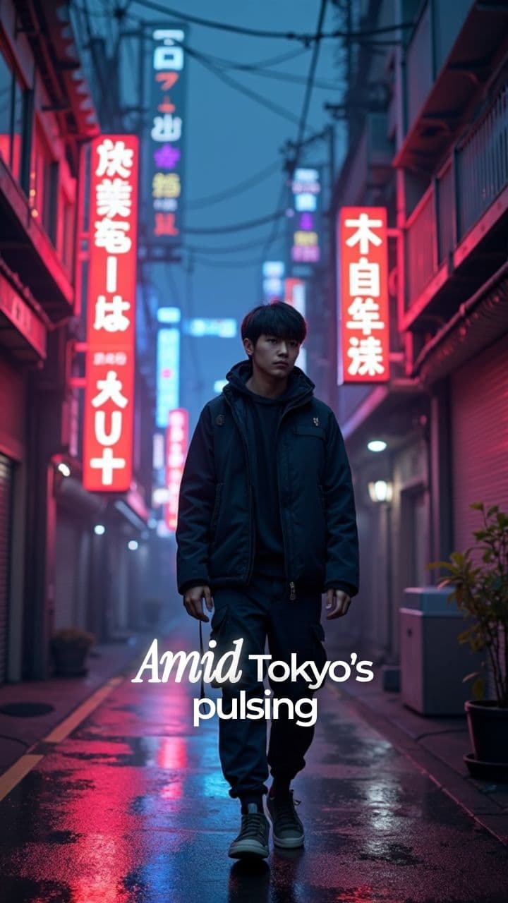 Neon Dreams of Tokyo Night