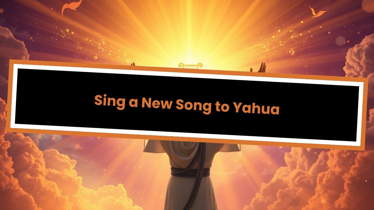 Sing a New Song to Yahua