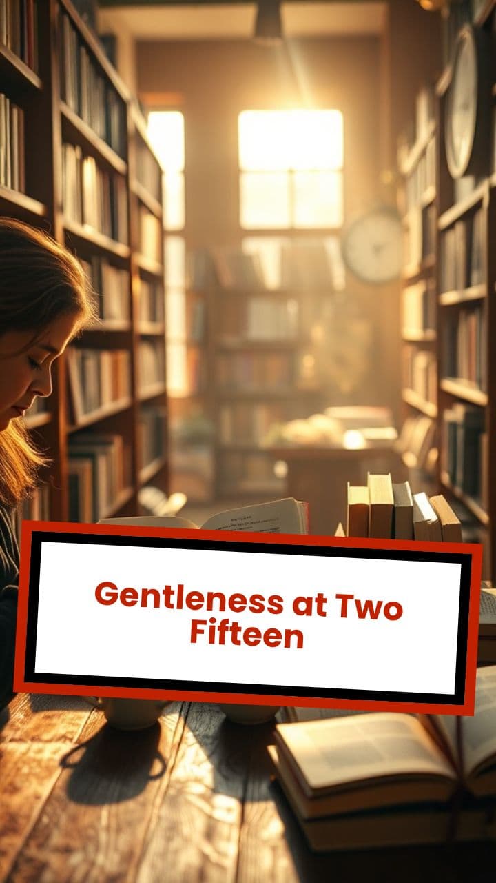 Gentleness at Two Fifteen