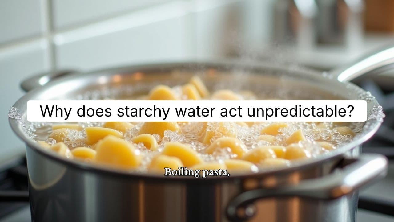 Why Starches and Heat Create Unpredictable Kitchen Chemistry | RapidSmartFacts