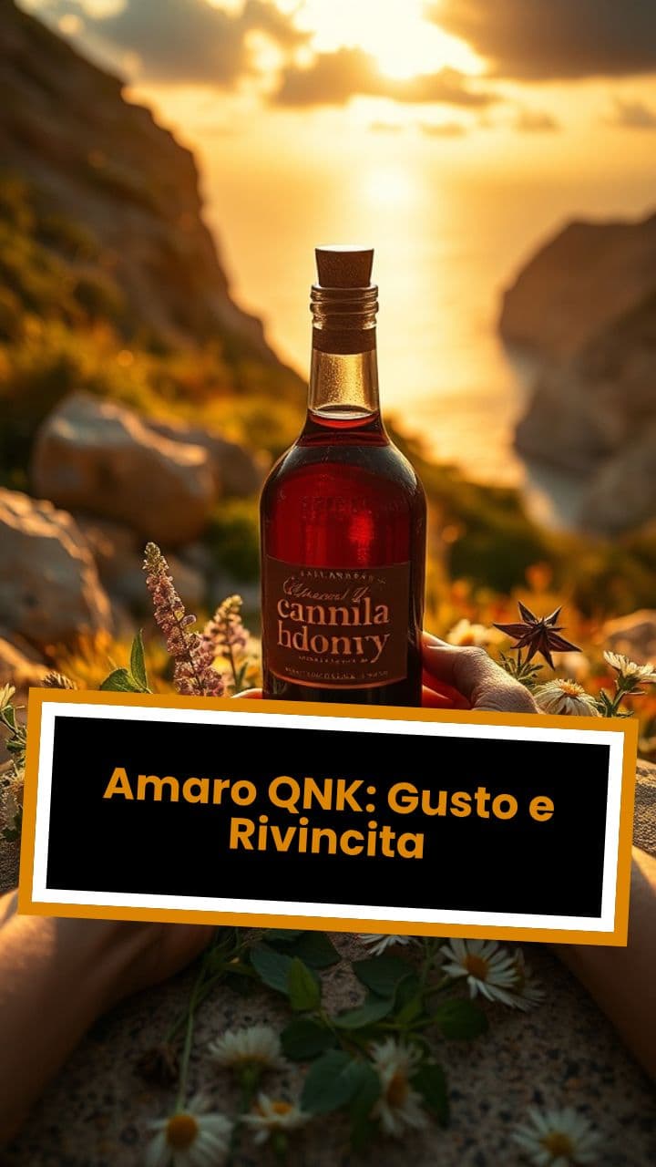 Amaro QNK: Gusto e Rivincita