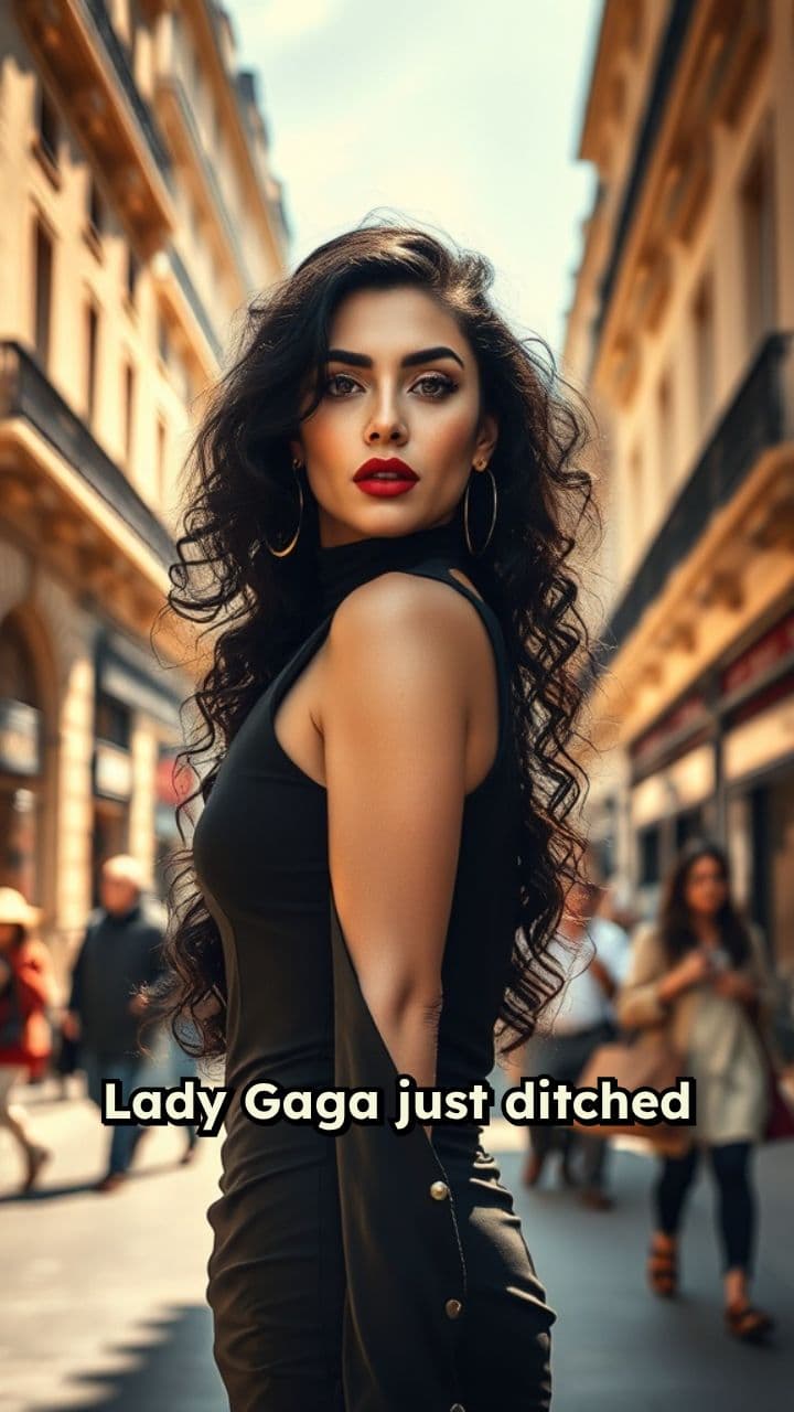 Lady Gaga Debuts Dramatic New Black Hair