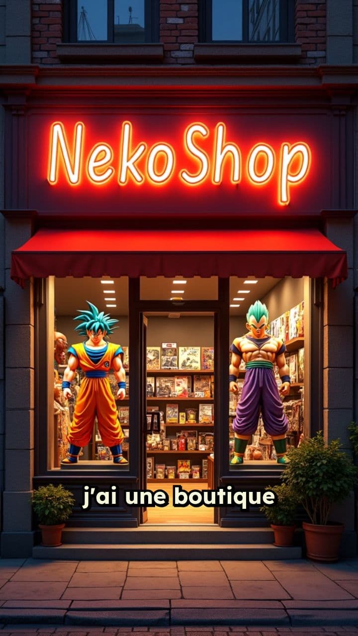 Attirez les fans de DBZ à NekoShop