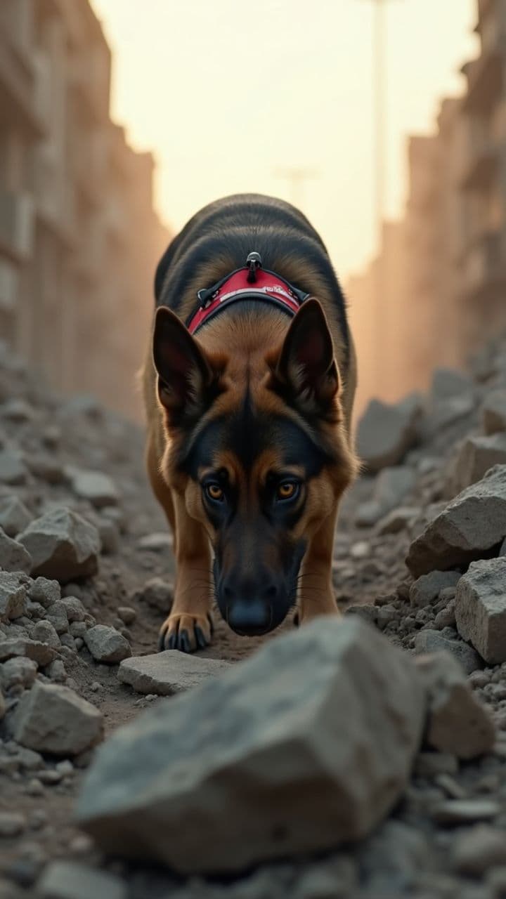 Decisión de Rex bajo los escombros