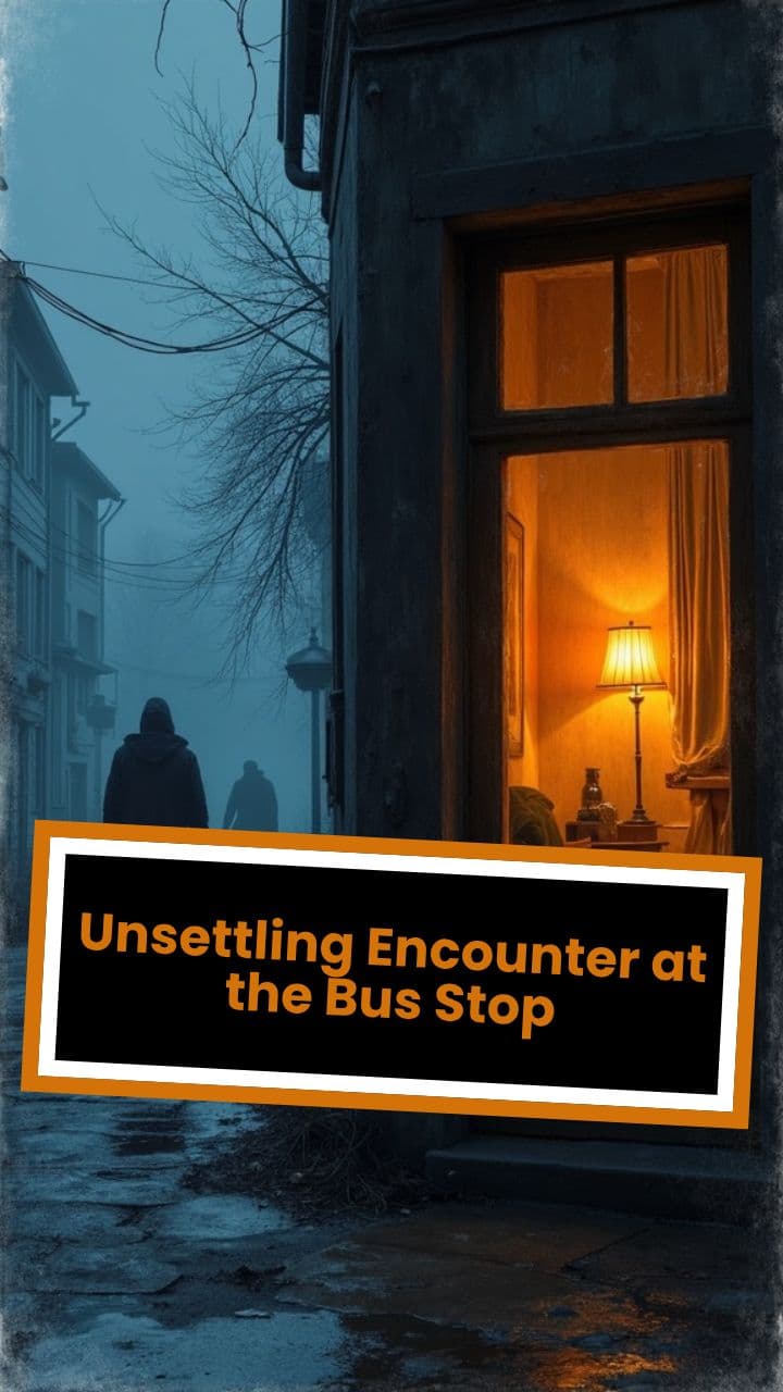 Unsettling Encounter at the Bus Stop