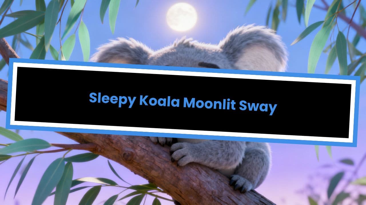 Sleepy Koala Moonlit Sway